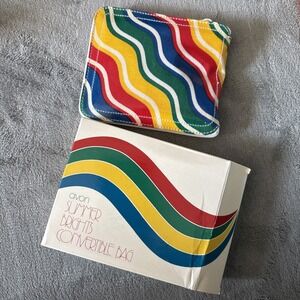 Vintage‎ 1984 Avon Summer Brights Convertible Bag BNIB